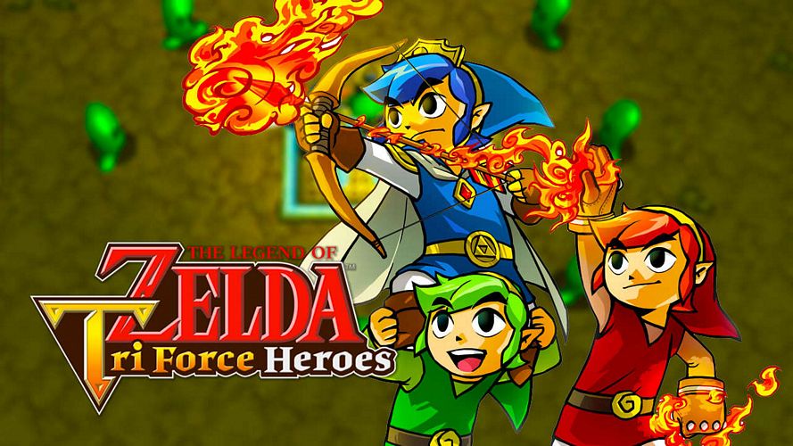 Test du jeu The Legend of Zelda: Tri Force Heroes - Un Link vaut mieux que trois