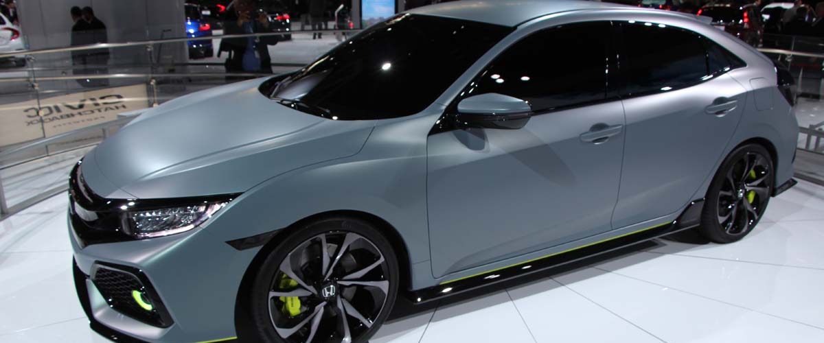 Salon de New York : Place aux Honda Civic hatchback