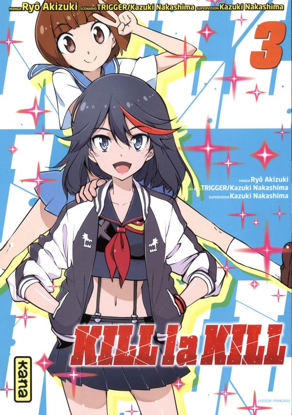 Kill la Kill tome 3 : un manga sexy bourré d’action et d’humour!