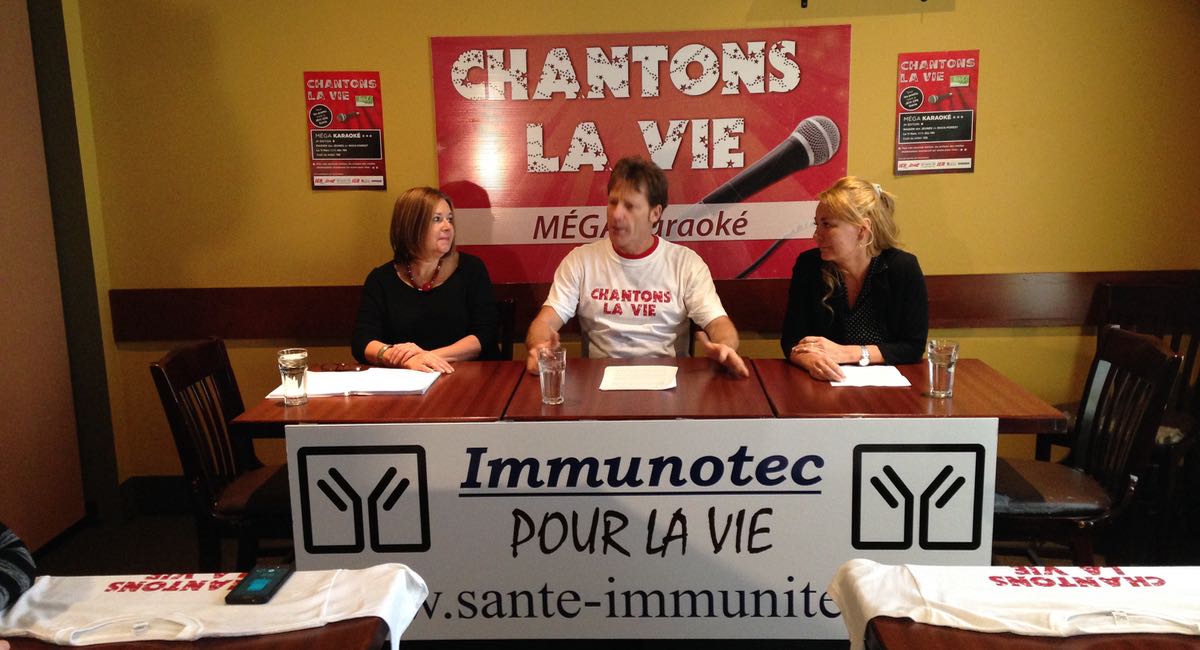 Le méga karaoké Chantons la vie revient pour une 2e édition à Sherbrooke!