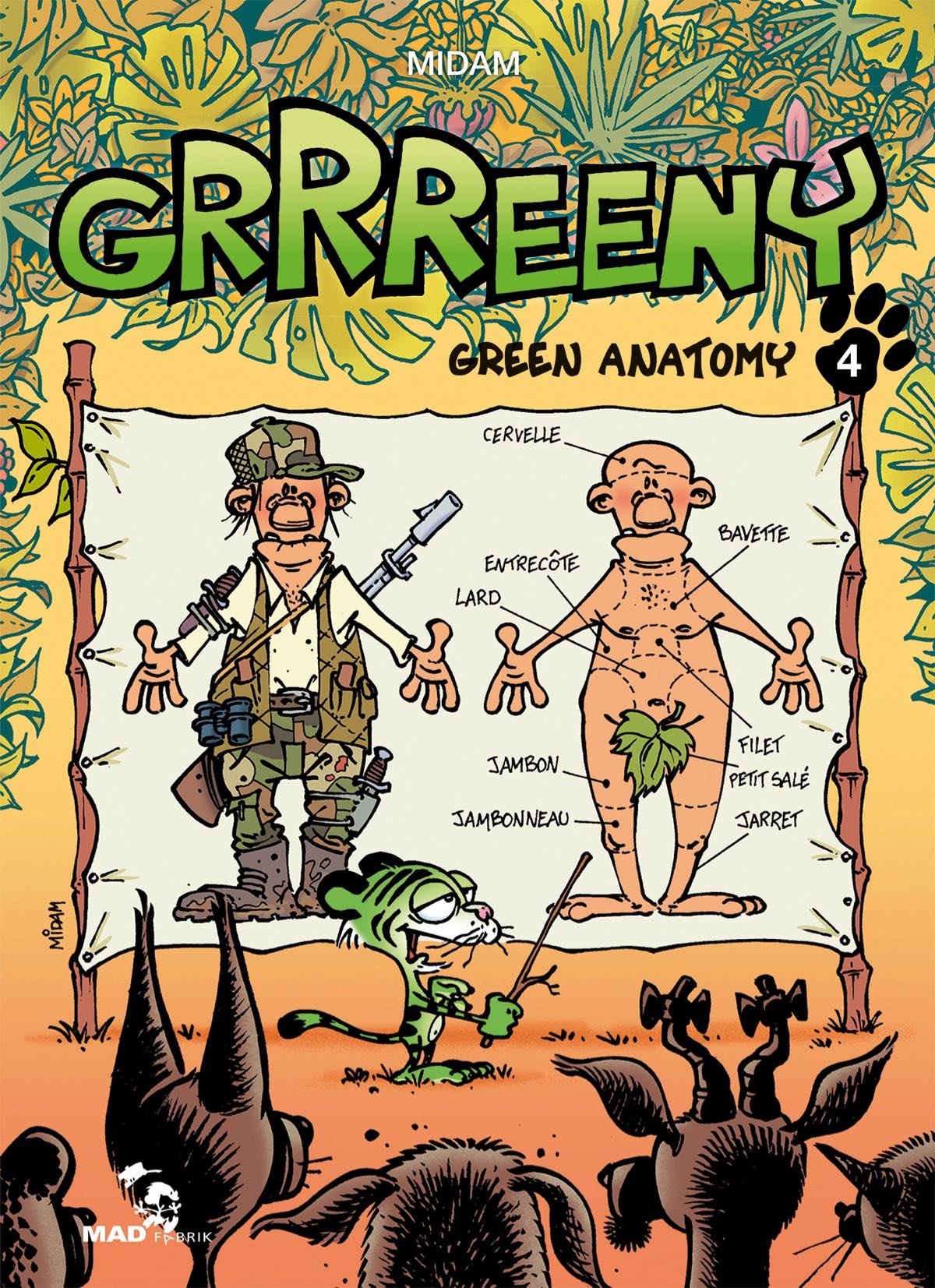 Grrreeny, tome 4 – Green Anatomy : le tigre vert le plus populaire de la BD est de retour!