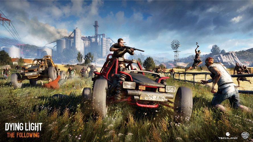 Test du jeu Dying Light : The Following - Massacrer du zombie à pied ou en VTT !