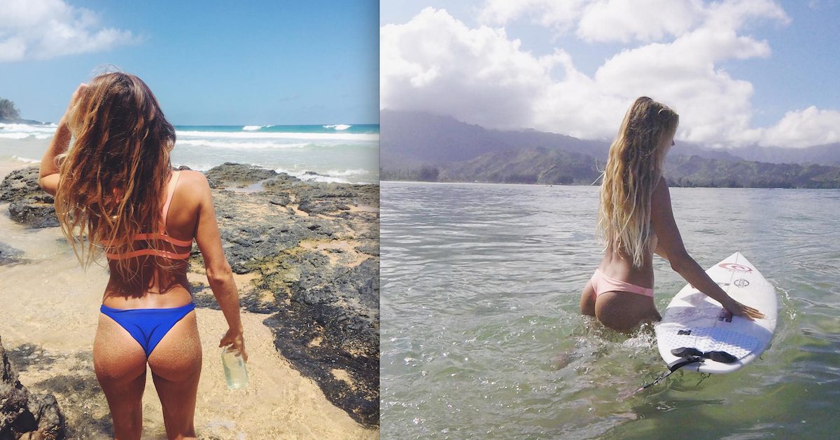 Cette prof de surf trop sexy va te pousser à vouloir rider une vague