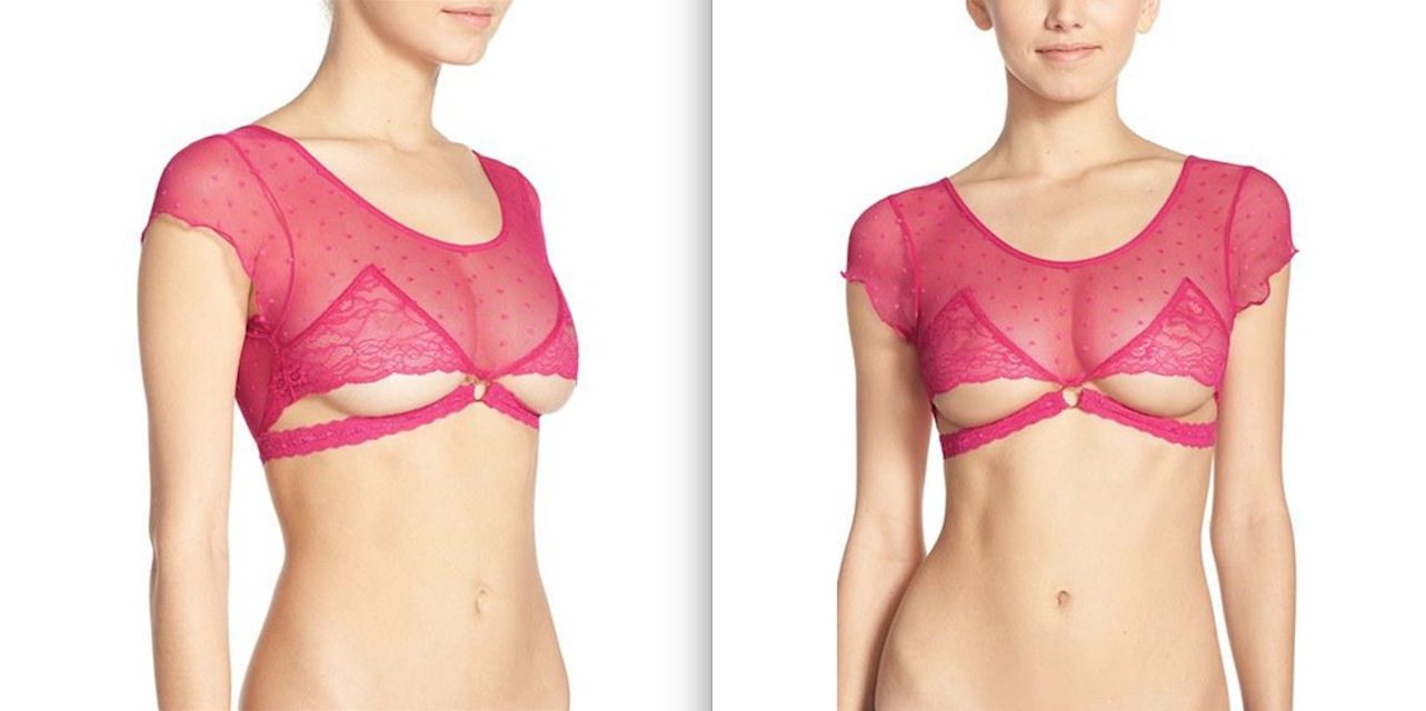 La nouvelle mode pour les filles en 2016 : des soutiens-gorges « underboods »