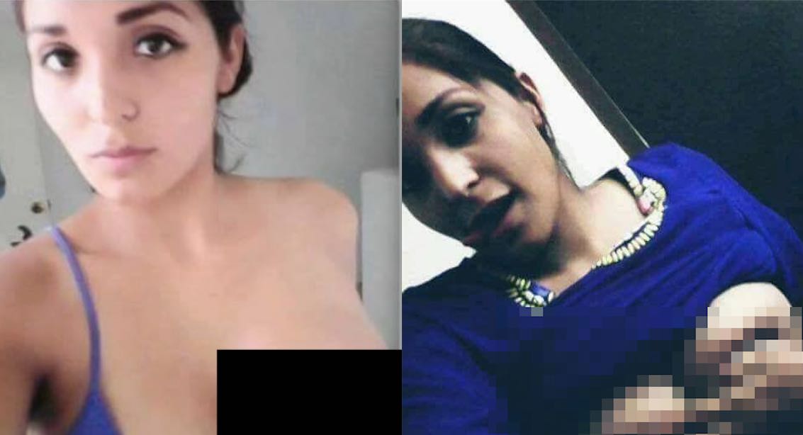 La policière suspendue pour sa photo topless récidive. Elle montre encore ses seins!