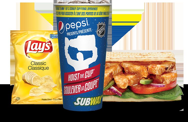 Soulevez la Coupe Stanley grâce à Subway et Pepsi !