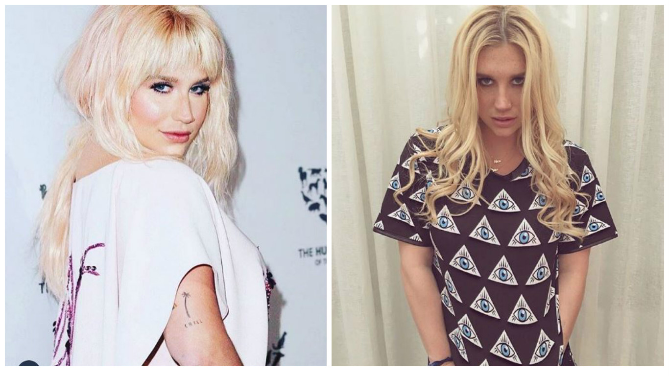 Kesha prend 4 photos topless pour montrer qu’elle n’a pas honte de son corps. Wow!