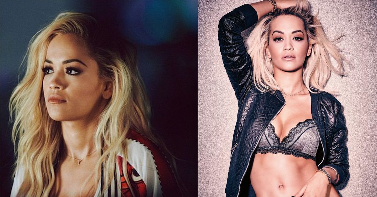Rita Ora dévoile ses seins parfaits sur la Plage de Malibu