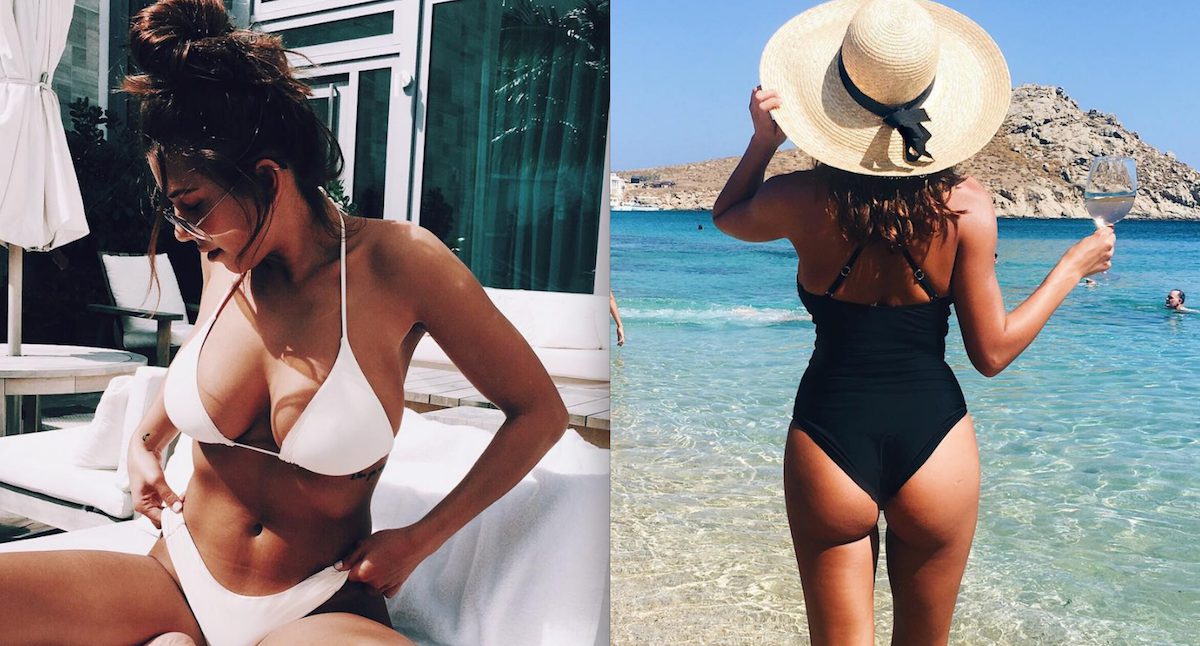 Cette femme aux seins gigantesques va te donner envie de passer tout ton temps à la plage