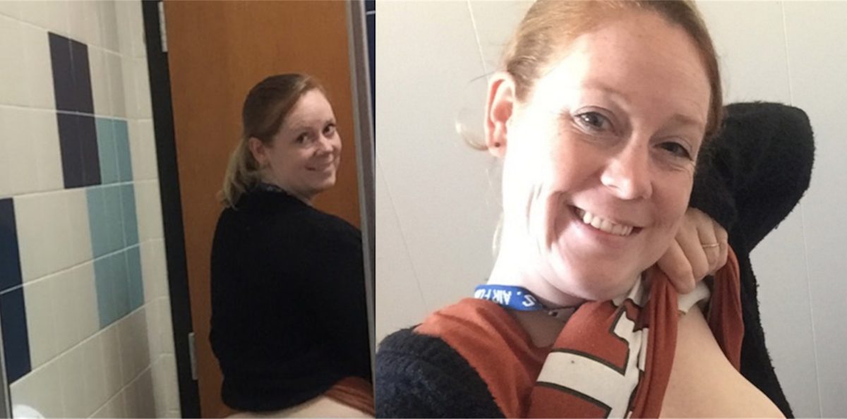 Une prof prend des selfies complètement nue dans la toilette de l’école. La raison est…