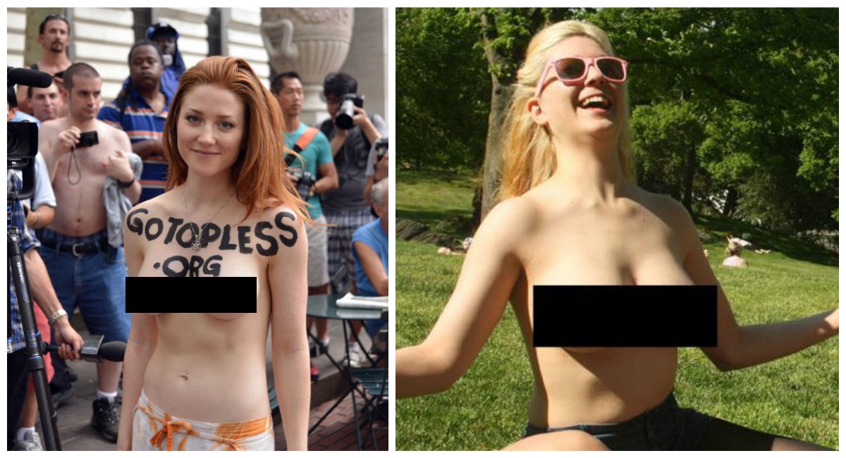 Le plus grand rassemblement de filles topless à Montréal aura lieu dimanche