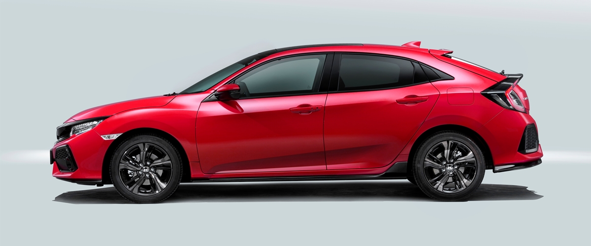 Tu veux la Honda Civic hatchback? La voici!