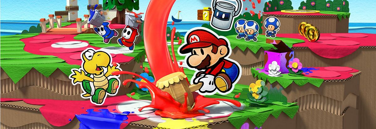 Test du jeu Paper Mario: Color Splash – Ça splashe de partout !