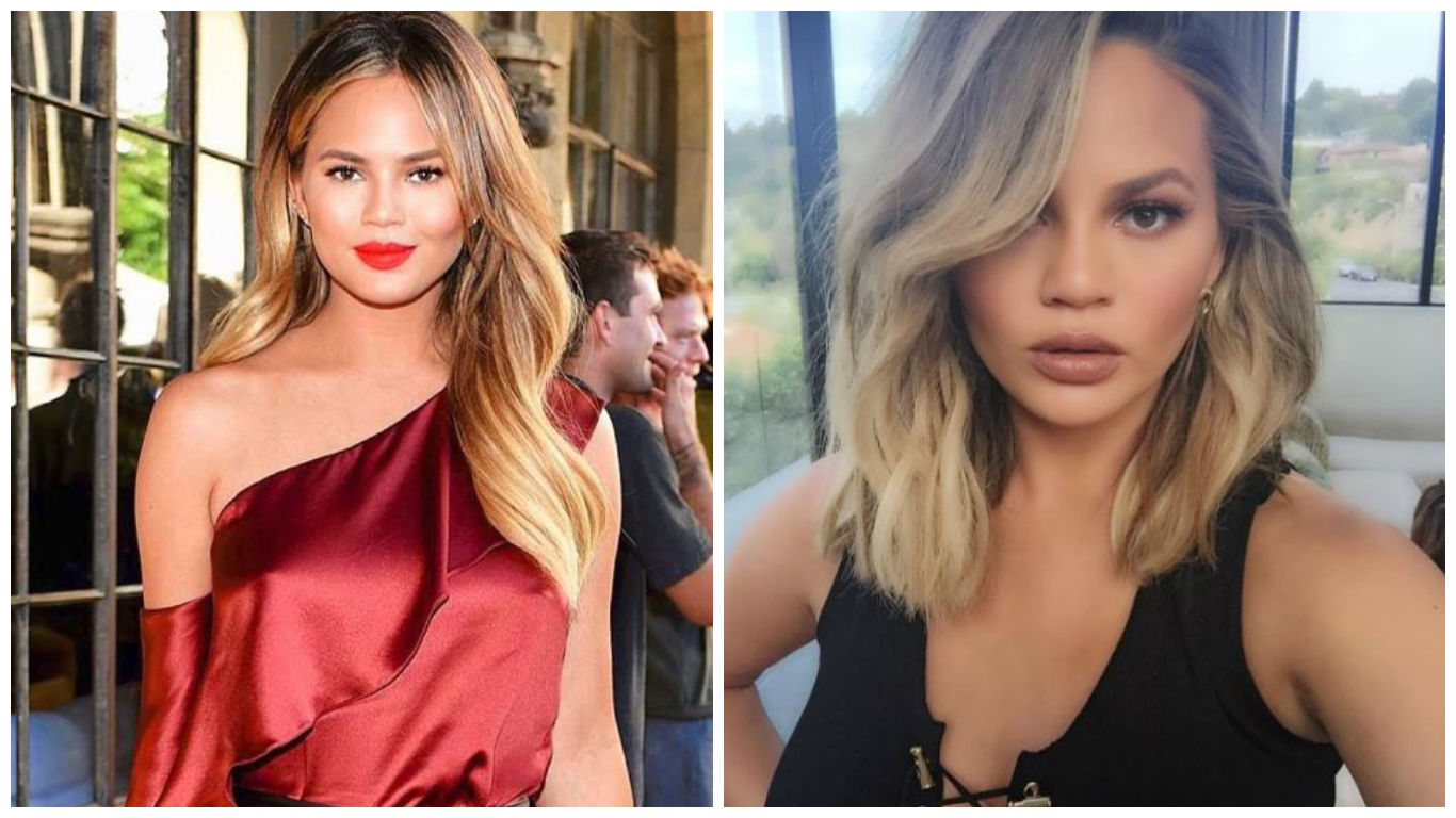 Chrissy Teigen ne porte pas de culotte et montre ses parties intimes lors des American Music Awards 2016