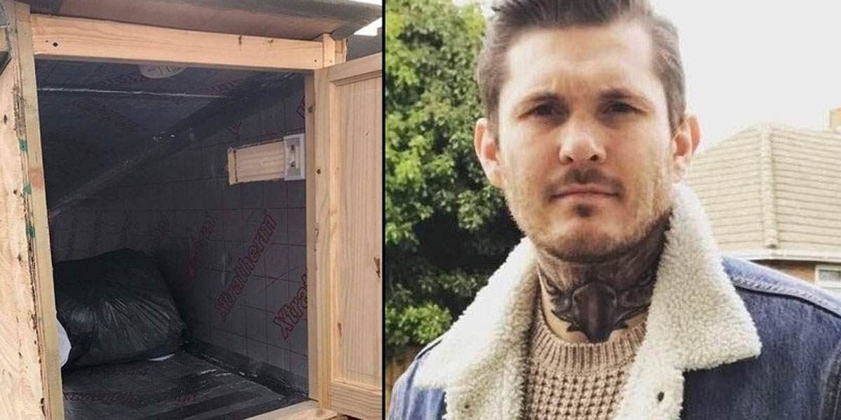 Cet homme construit des abris portatifs pour les itinérants