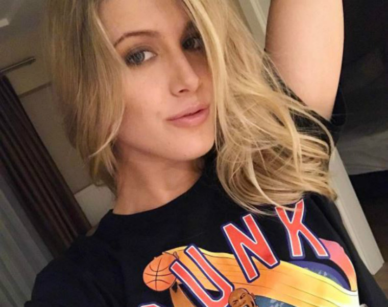 Eugenie Bouchard joue au basketball comme une brute