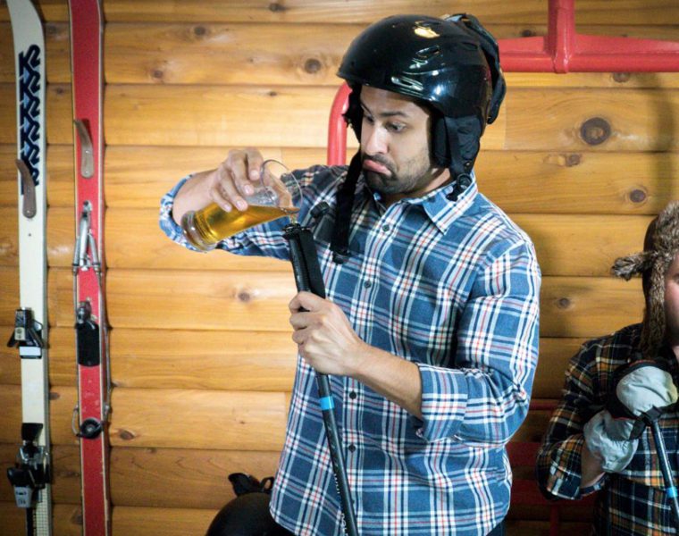 WhiSki Poles : Pourquoi attendre à l’après-ski pour prendre une bière ?