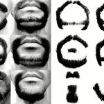 Un homme reproduit l’alphabet avec sa barbe!