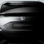 Honda titille avec sa Honda Civic hatchback